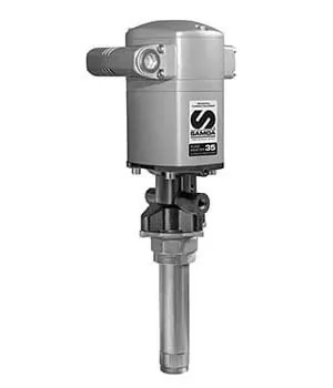 Pneumatic Piston Oil Pump, Pumpmaster 35, Pm35 - 8:1, Stub With Adaptor, Npt